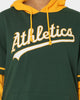 47 Brand Oakland Athletics Shortstop Hoodie Dark Green