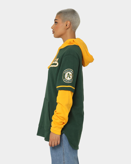 47 Brand Oakland Athletics Shortstop Hoodie Dark Green