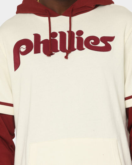 47 Brand Philadelphia Phillies Shortstop Hoodie Cream