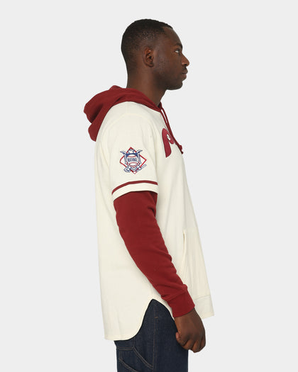47 Brand Philadelphia Phillies Shortstop Hoodie Cream