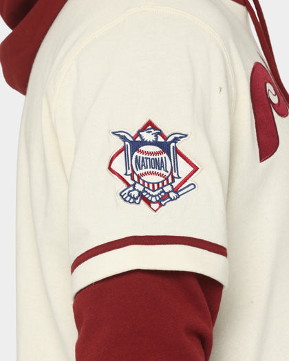 47 Brand Philadelphia Phillies Shortstop Hoodie Cream