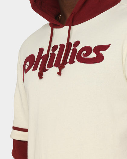 47 Brand Philadelphia Phillies Shortstop Hoodie Cream