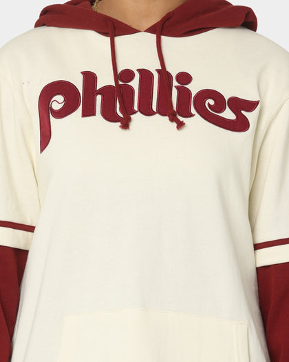 47 Brand Philadelphia Phillies Shortstop Hoodie Cream