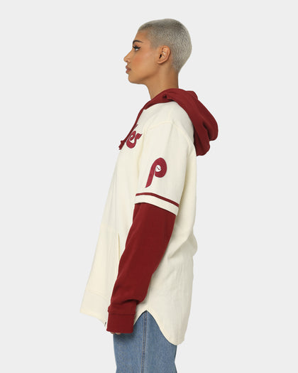 47 Brand Philadelphia Phillies Shortstop Hoodie Cream