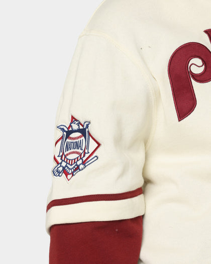 47 Brand Philadelphia Phillies Shortstop Hoodie Cream