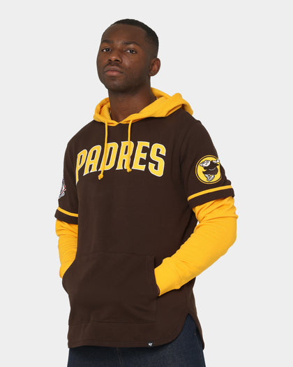 47 Brand San Diego Padres Shortstop Hoodie Brown
