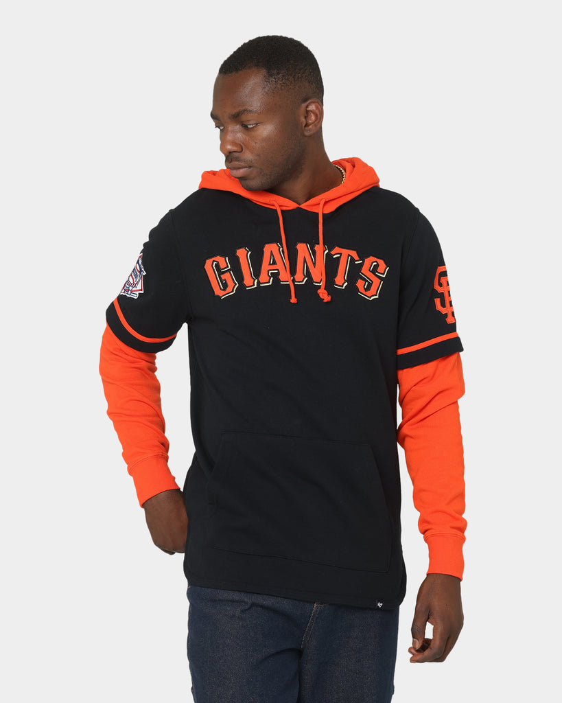 47 Brand San Francisco Giants Shortstop Hoodie Jet Black