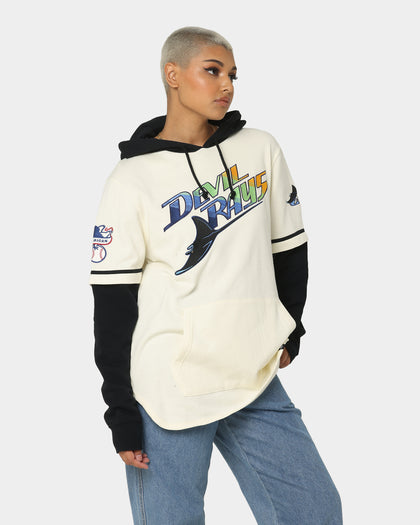 47 Brand Tampa Bay Rays Shortstop Hoodie Cream