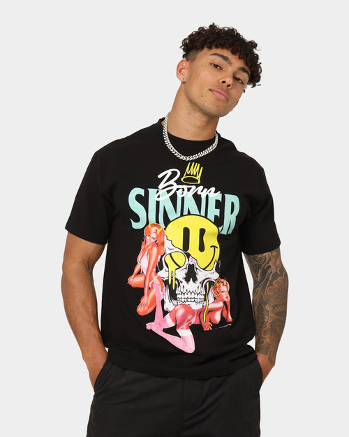 Lifted Anchors Cole T-Shirt Black