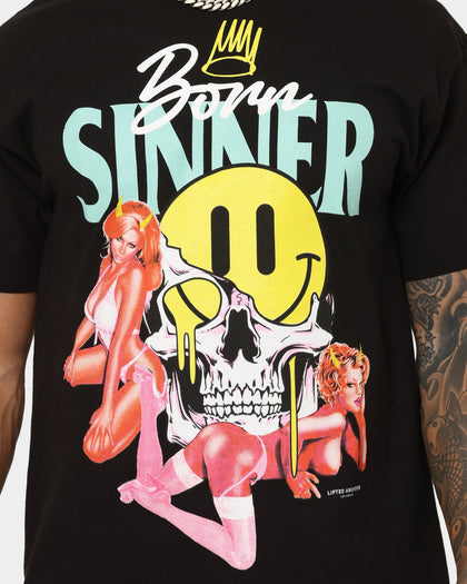 Lifted Anchors Cole T-Shirt Black