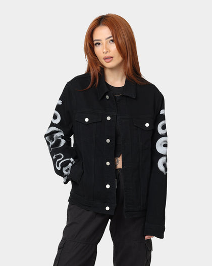 Lifted Anchors Huntington Denim Jacket Black