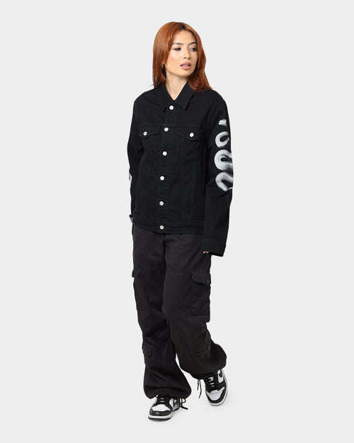 Lifted Anchors Huntington Denim Jacket Black