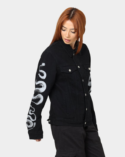 Lifted Anchors Huntington Denim Jacket Black