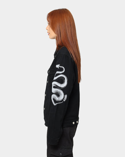 Lifted Anchors Huntington Denim Jacket Black