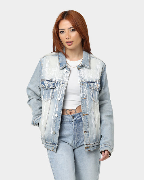 Lifted Anchors Manhattan Denim Jacket Blue