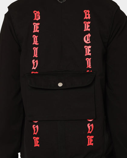 Lifted Anchors Tombstone Vest Black