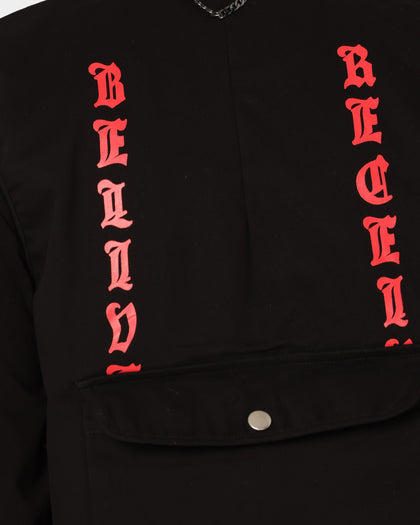 Lifted Anchors Tombstone Vest Black