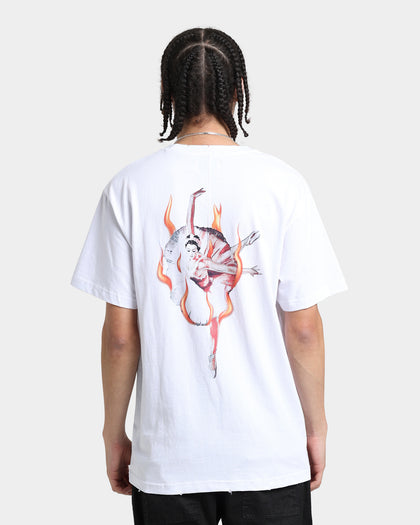 Lifted Anchors Ballerina Graphic T-Shirt White