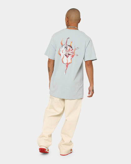 Lifted Anchors Ballerina Graphic T-Shirt Teal