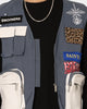 Lifted Anchors Warwick Utility Vest Navy