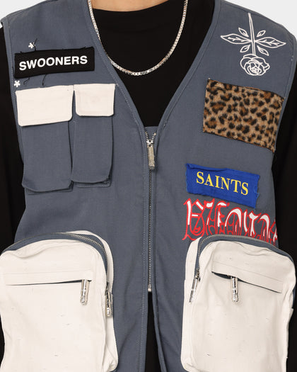 Lifted Anchors Warwick Utility Vest Navy