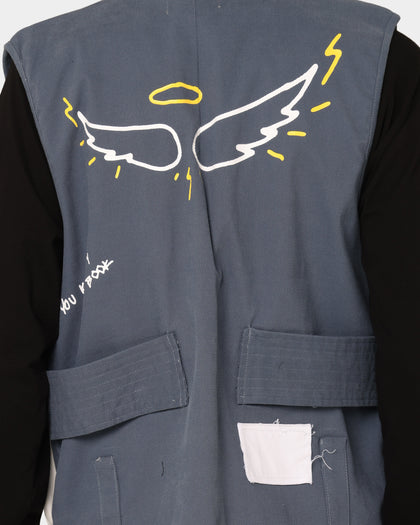 Lifted Anchors Warwick Utility Vest Navy