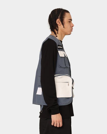 Lifted Anchors Warwick Utility Vest Navy