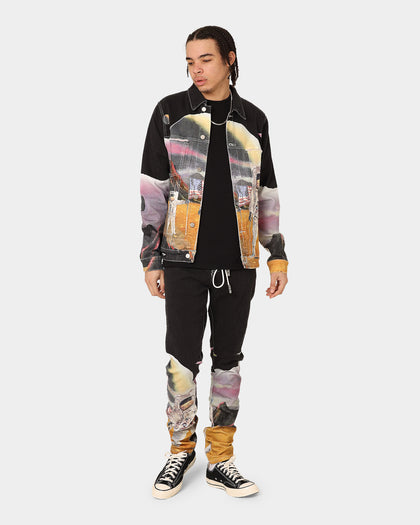 Lifted Anchors Wonderland Denim Jacket White