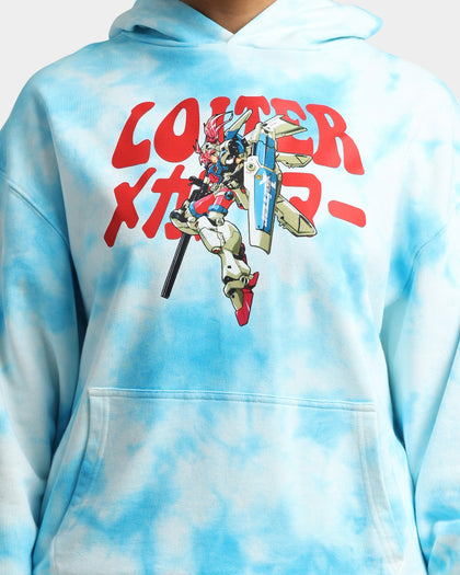 Loiter Eternal Tie Dye Hoodie Blue