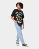 Goat Crew All Over Manga Vintage T-Shirt Black Wash