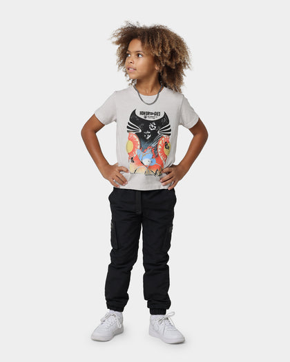Honor The Gift Kids' Fall Higher Power T-Shirt Grey