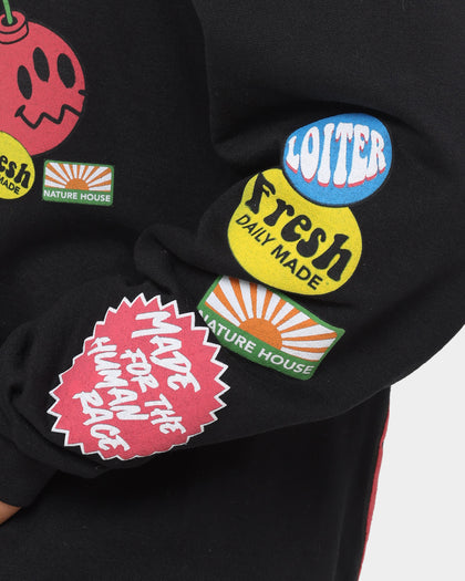 Loiter Cherry Bomb Hoodie Black