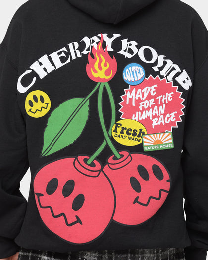 Loiter Cherry Bomb Hoodie Black