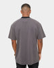 Carre Mono Ringer Oversized Short Sleeve T-Shirt Washed Charcoal