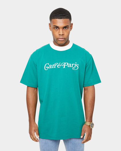 Carre Volle Ringer Oversized Short Sleeve T-Shirt Deep Teal