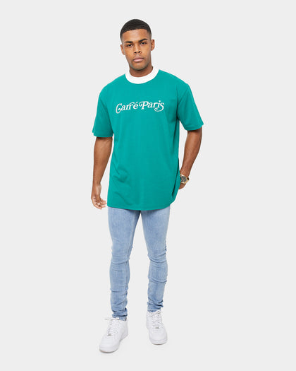 Carre Volle Ringer Oversized Short Sleeve T-Shirt Deep Teal