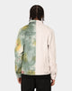 En Noir Inc Cash Denim Jacket Green Tiedye