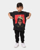Notorious B.I.G Kid's Biggie Smalls T-Shirt Black