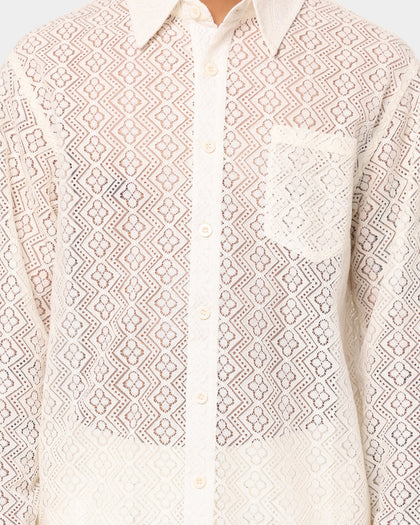 XXIII Kendric Lace Top Cream