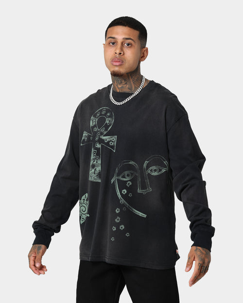 Honor The Gift Elder Long Sleeve T-Shirt Black