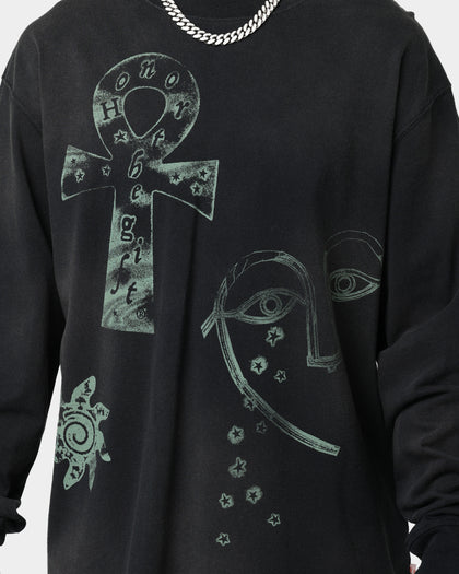 Honor The Gift Elder Long Sleeve T-Shirt Black