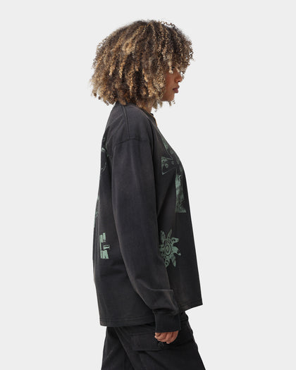 Honor The Gift Elder Long Sleeve T-Shirt Black