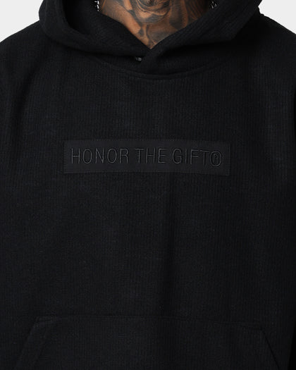 Honor The Gift Howard Knit Hoodie Black