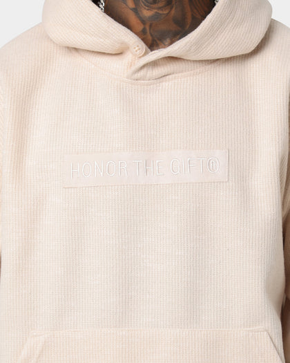 Honor The Gift Howard Knit Hoodie Cream