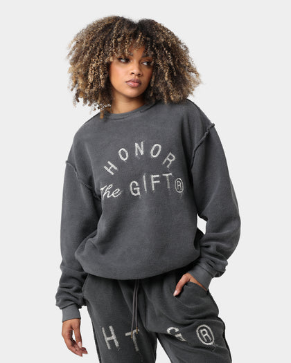 Honor The Gift HTG Weathered Crewneck Black