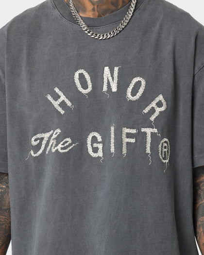 Honor The Gift HTG Weathered T-Shirt Black