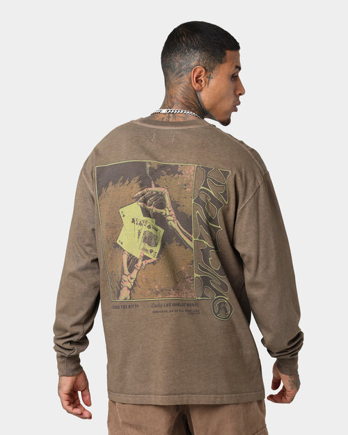 Honor The Gift Lucky Hand Long Sleeve T-Shirt Coyote