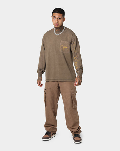 Honor The Gift Lucky Hand Long Sleeve T-Shirt Coyote