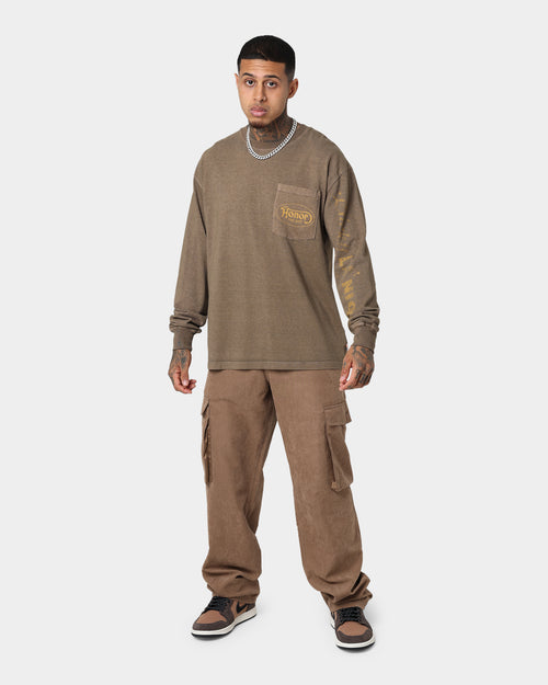 Honor The Gift Lucky Hand Long Sleeve T-Shirt Coyote