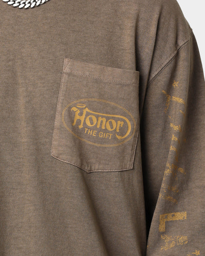 Honor The Gift Lucky Hand Long Sleeve T-Shirt Coyote